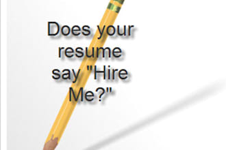 polish your resume to make you a better candidate