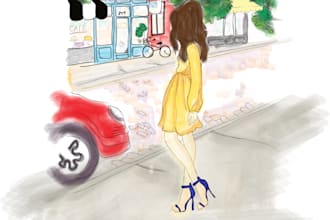 illustrate any place you visited