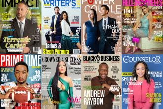 feature you on cover of a professional magazine