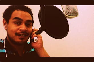 record a professional voice over for your TELEPHONE system
