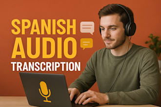 provide quality transcripts for any spanish audio