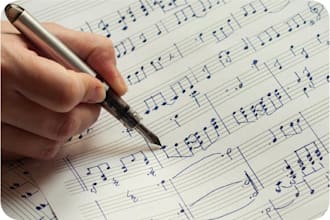 transcribe your tune into a lead sheet