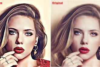 make your photo into oil painting
