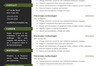 design professional and quality resume