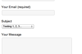 build you a website form