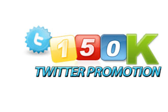 tweet your link to 150k Twitter followers Mostly US based