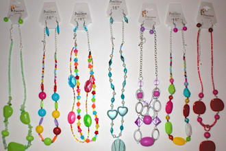 send 1 Necklace and Earring Jewelry Set to any USA address - great gift for you or others