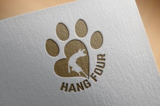 design cute pet, cat, dog and animal logo