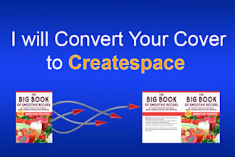 convert your ebook cover to createspace cover