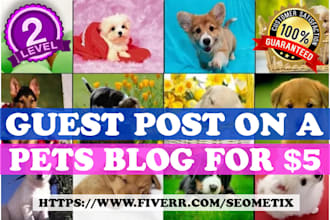 do guest post on pets blog