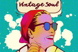 create a pop retro vintage comic art