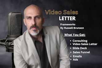custom write your vsl video sales letter that converts