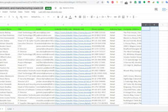 do b2b lead generation prospect list accurately