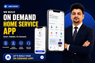 develop on demand service app like task rabbit or handy