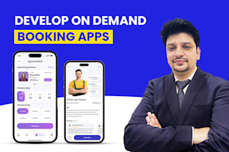 develop on demand service provider quick commerce ios and android janitorial app