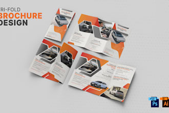 design flyer, trifold, and marketing materials in 24 hours