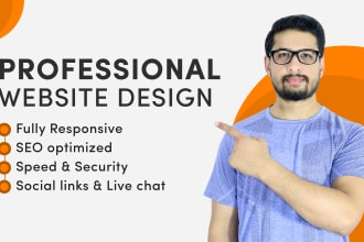 create wordpress website design or redesign business website