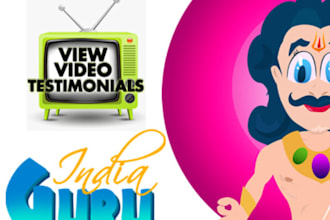 give Promotional video testimonial Indian style wearing saree or salwaar kameez with Indian accent for your products,services and website