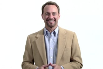shoot your promotional, marketing or testimonial video