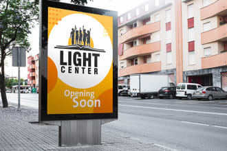 design professional banner , signage , roll ups for your business