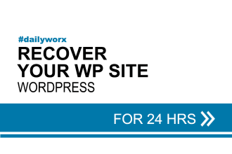 recover your hacked or deleted wordpress site