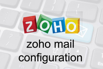setup email with zoho mail 5users free and business