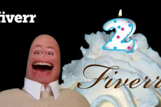 be a silly Fingee singing a happy birthday song