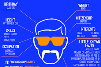 create a personal infographic