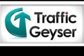 register all sites listed in Traffic Geyser
