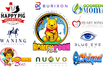 create stunning mascot character logo design
