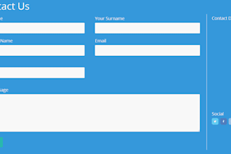 make a contact form in php