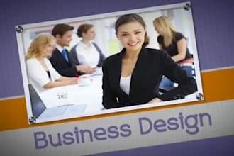 create this business video intro