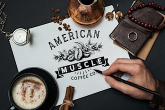 design retro vintage logo