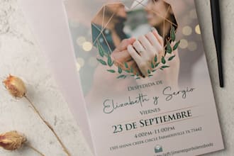 create a wedding or event invitation for you