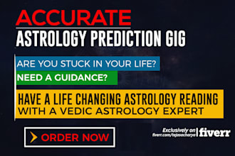 do accurate vedic astrology report and predict your future