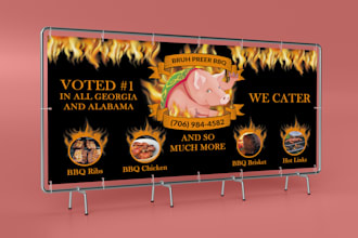 design professional banner for you