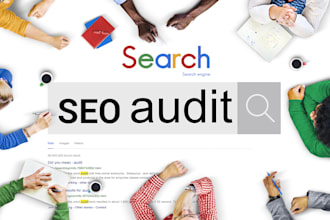 create an SEO audit and report for your website with optimization suggestions