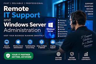 provide remote IT support and system administration