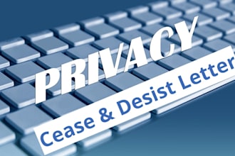 draft cease and desist notice letter