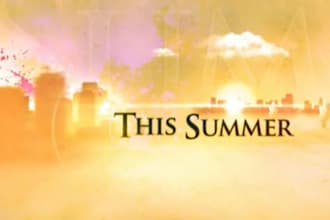 create this short sunrise city video intro