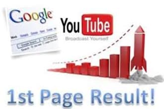 boost your video ranking in Google and Youtube