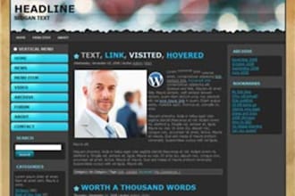 create a wordpress, joomla, drupal, blogger theme for you