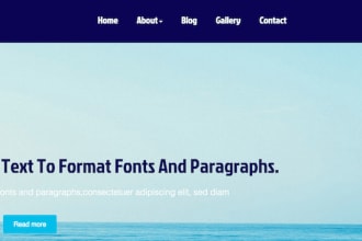 design landing page or squeeze page
