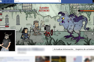 draw a Fantasy RPG timeline of you for your Facebook