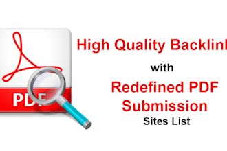 do PDF submissions to 10 plus document sharing site manually