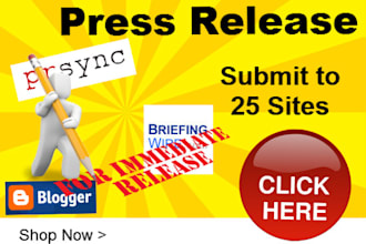do press release distribution to high quality 25 sites