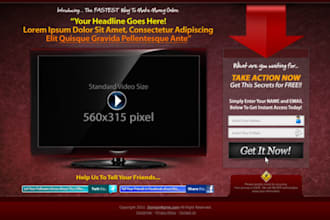 give you 45 KILLER Video Squeeze Page with free plr eBooks just