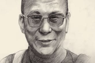 do pencil portrait for you