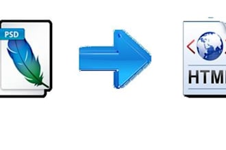 convert psd to html and css