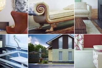 model, light, texture or fully visualise a product in 3D with VRay and 3Ds Max